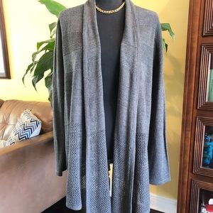 Design History long gray sweater - Large